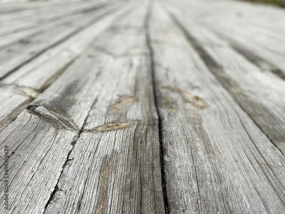 Fototapeta premium Aged wood board texture. Photophone for photography and design