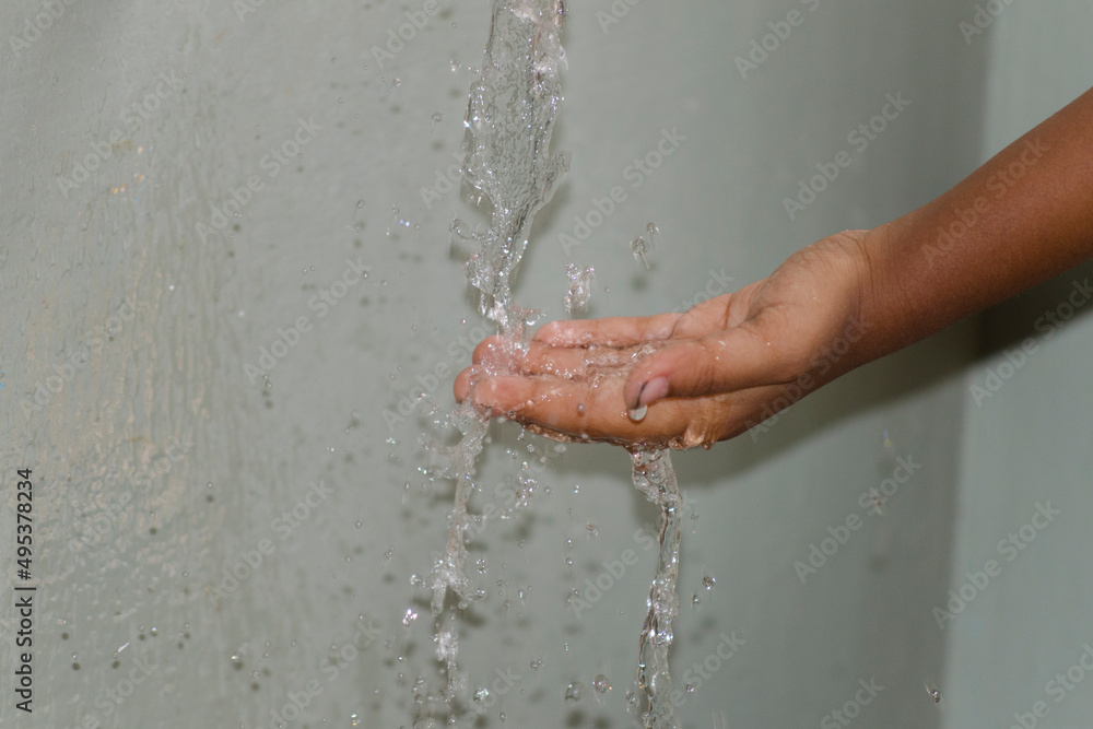 Fototapeta premium hand wash for moisture clean and protect virus