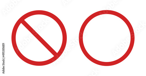 orbidden warning red stop sign