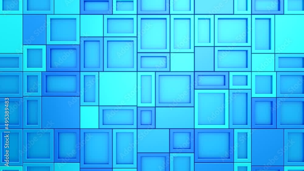 Animated Rectangles Background. Abstract motion, loop, two color, 3d rendering, 4k resolution
Animated Rectangles Background. Abstract motion, loop, two color, 3d rendering, 4k resolution