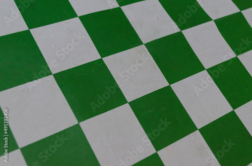 chess board on diagonal pattern conceptual