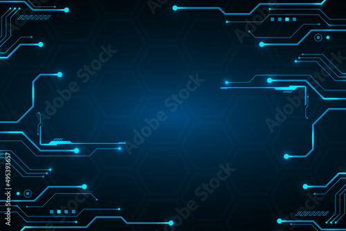 Technology graphic design background. Vector illustration. Vector Abstract technology circuit lines. Technology vector background.Eps10 vector illustration.