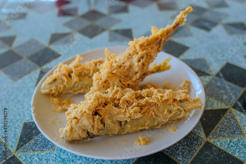 Deep fried fish or 