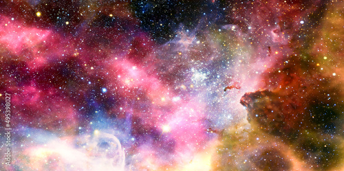 Fototapeta Naklejka Na Ścianę i Meble -  background of universe and stars