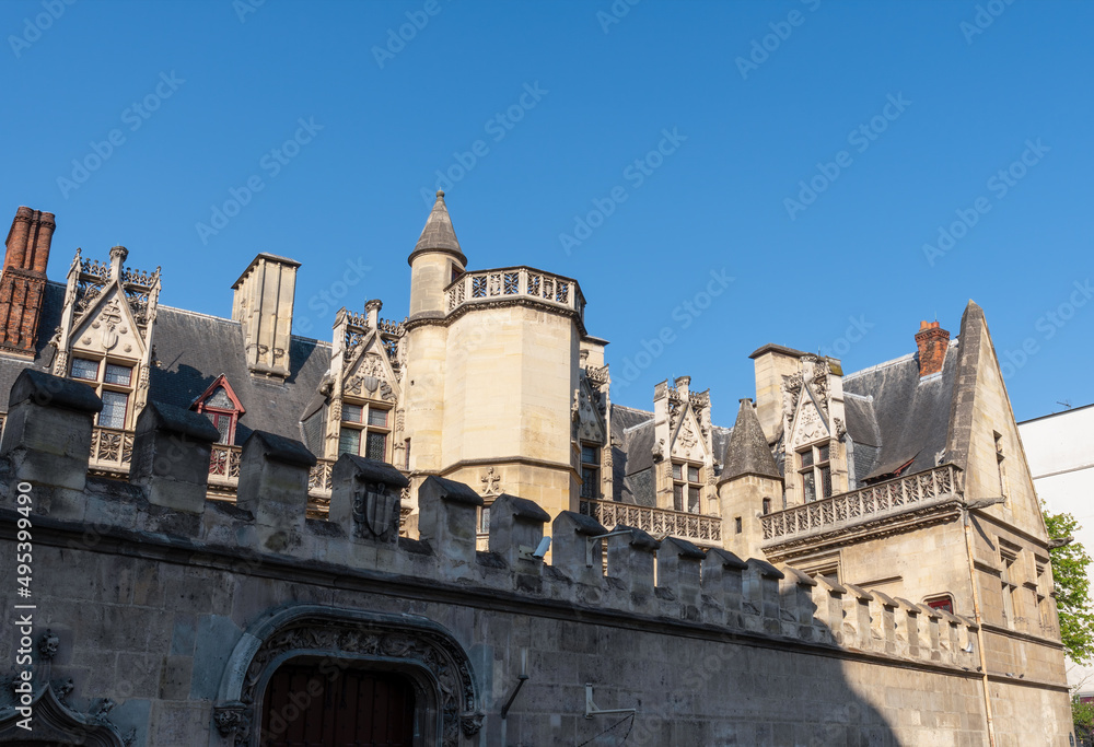 Musee national du Moyen Age - Musee Cluny in Paris, France