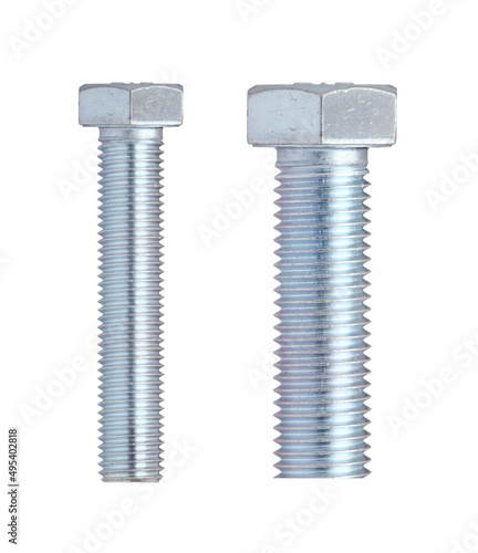 bolt, base, stainless, steel, outer, fully, threaded, hexagon, head, galvanized, hex, set, screw, fastener, standard, parts, isolated, din, metal, silver, brackets, drop, pin, sleeve, wedge