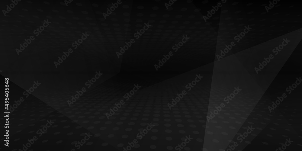Obraz premium black abstract background modern and elegant vector design vector illustration