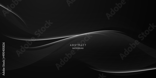 black abstract background modern and elegant vector design vector illustration