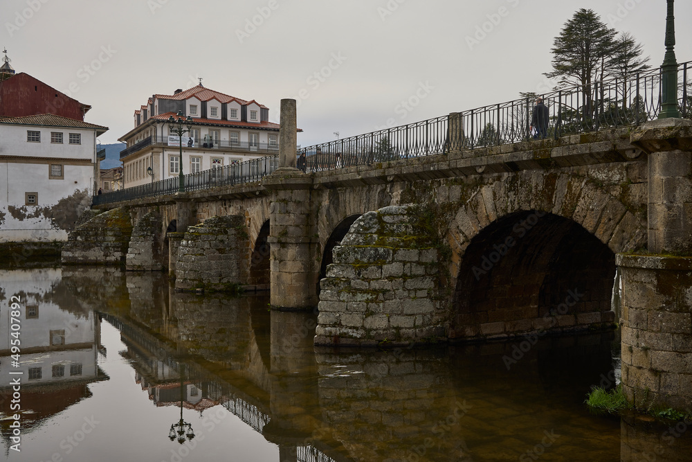 Chaves (Portugal). Roman bridge also called Trajan's bridge