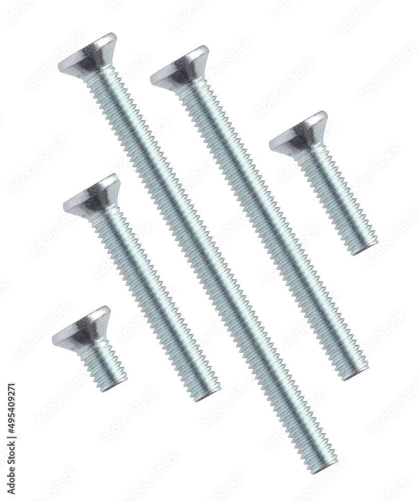Screw Din 965 Stainless Steel Cross Recessed, Steel Machine Screw, Zinc Plated Finish, Flat Head, Phillips Drive, Metric Coarse Threads Screw Din 965 Stainless Steel Cross Recessed, Steel Machine Screw, Zinc Plated Finish, Flat Head, Phillips Drive, Metric Coarse Threads