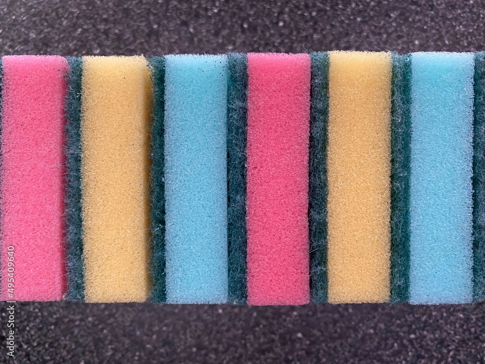 Fototapeta premium Washing up scrubbers