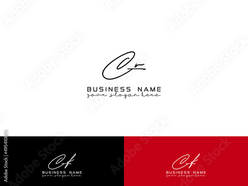 Minimalist CV logo, Signature Cv vc Logo Letter vector for any type of business