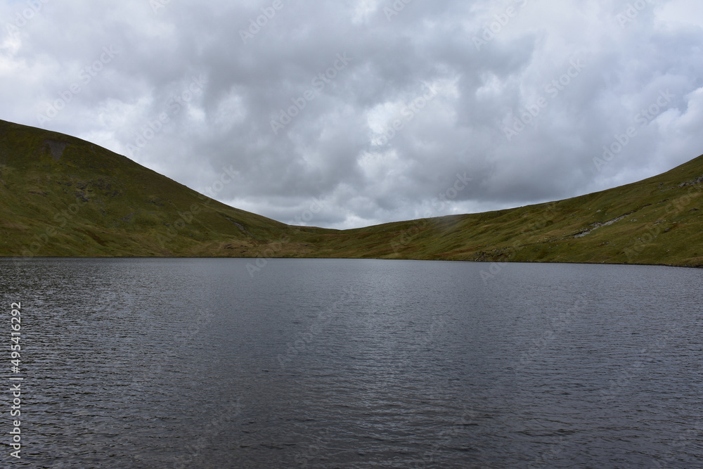 Up Close View of Grisdale Tarn in England