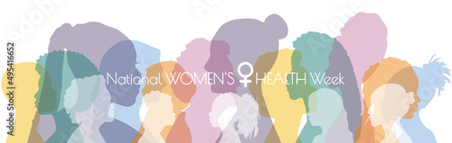 National Women's Health Week banner.