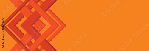 Modern orange background. Background for business cards, flyers, banners. Empty space to insert text. Editable vector.