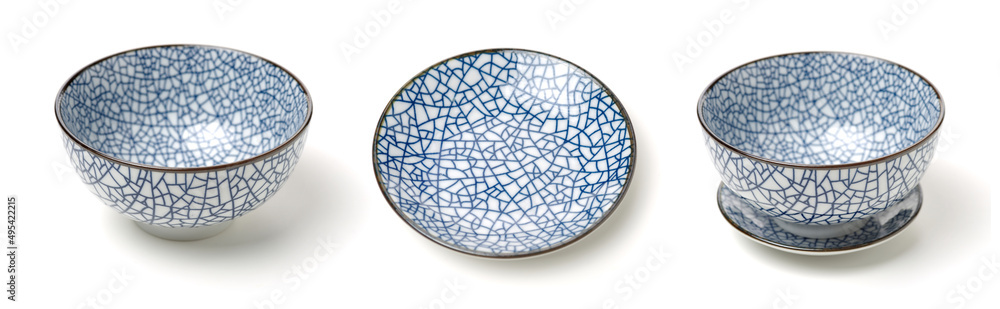Chinese Bowl on white background Chinese Bowl on white background