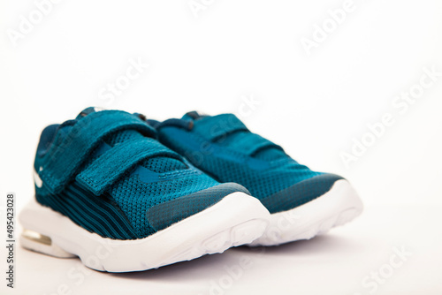 image of sneakers white background 