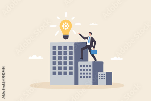 Build a business with organizational knowledge and work ideas. Company growth and new startup projects.