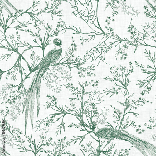 Timeless Garden seamless repeat pattern collection features calm, subtle and tranquil colour and scene of the oriental garden would make the designs perfect for your living space.