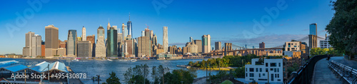 Manhattan skyline  New York  USA