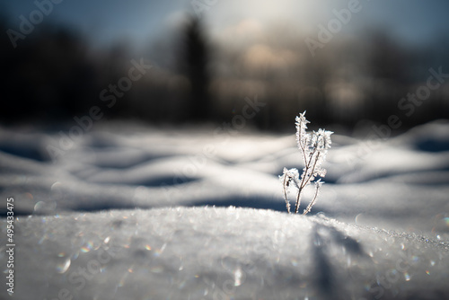 kleine Eislandschaft