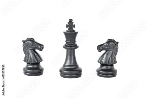 chess isolated on White background