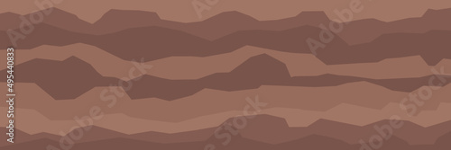Layered brown soil and rock subsurface.