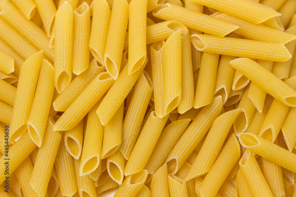 Dry pasta in full screen. Large pasta. Traditional food Dry pasta in full screen. Large pasta. Traditional food