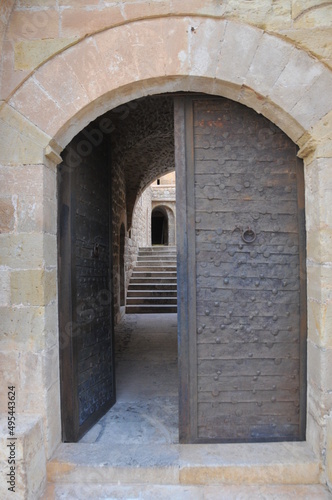 ancient church entrance, old church entrance, old church door, stone church arch