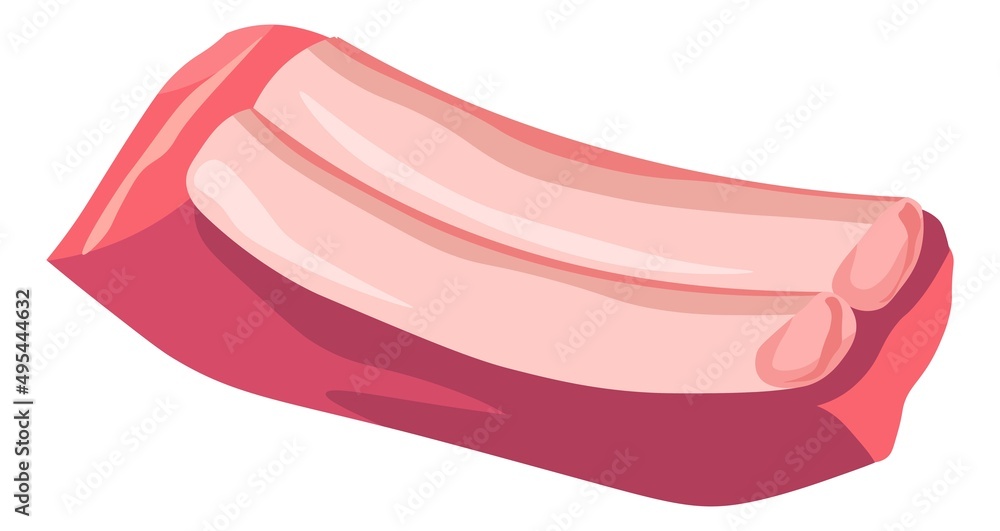 Pork ribs for barbeque, bbq meat for grilling Pork ribs for barbeque, bbq meat for grilling