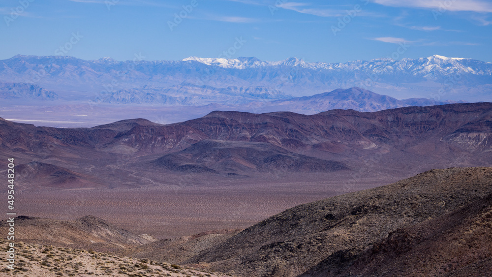 Fototapeta premium Mountain with winter snow