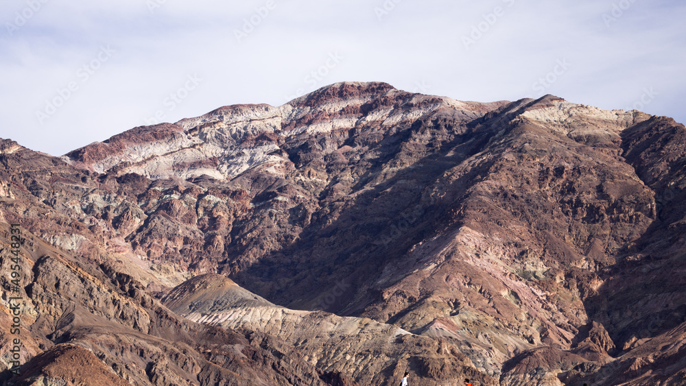 Colorful mountain in Death Valley Colorful mountain in Death Valley