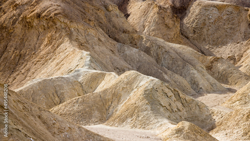 Colorful mountain in Death Valley