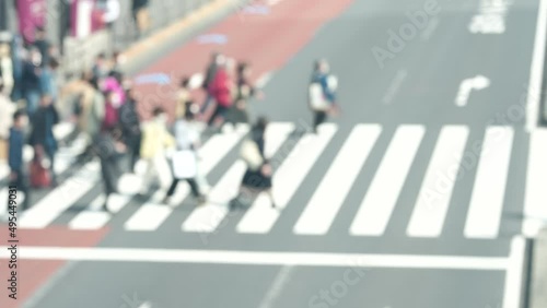 Wallpaper Mural 横断歩道を渡る人々 Torontodigital.ca