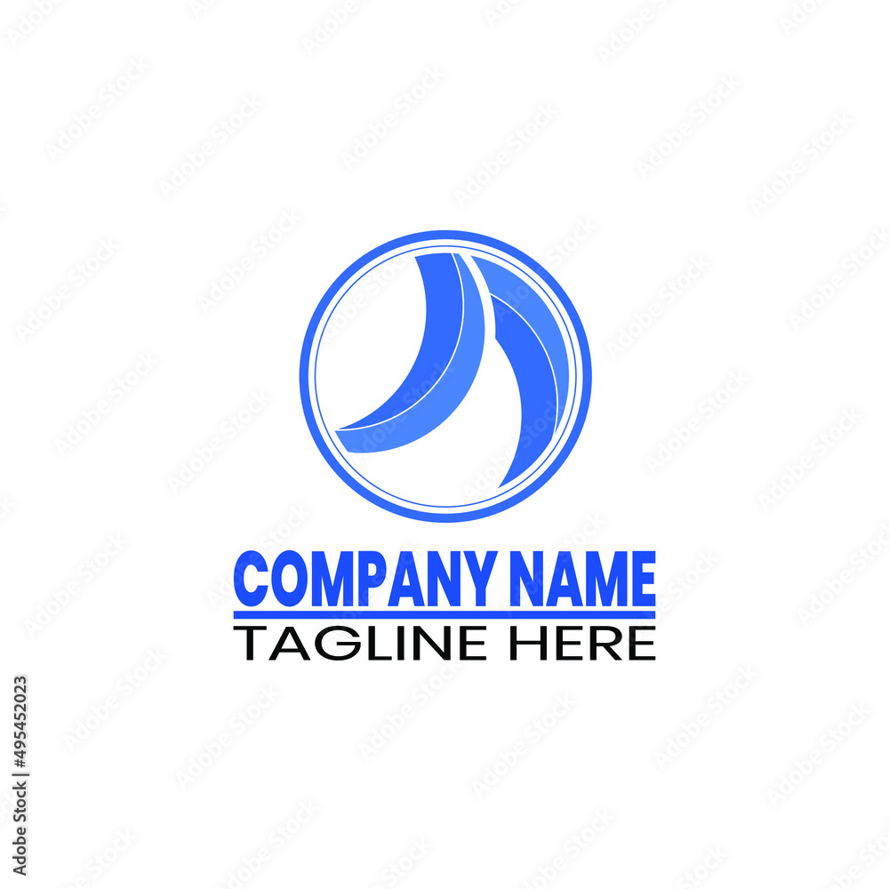 vector logo for companies in the field of food, technology, buildings, etc