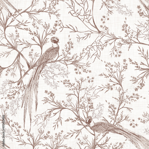 Timeless Garden seamless repeat pattern collection features calm, subtle and tranquil colour and scene of the oriental garden would make the designs perfect for your living space.