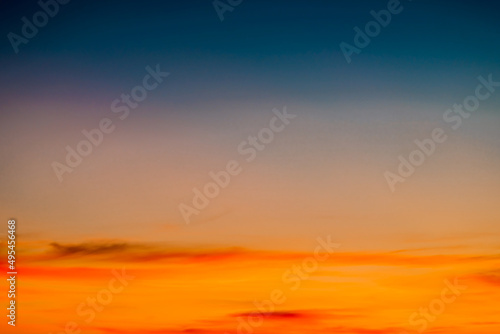 Beautiful colorful sky. Sky background