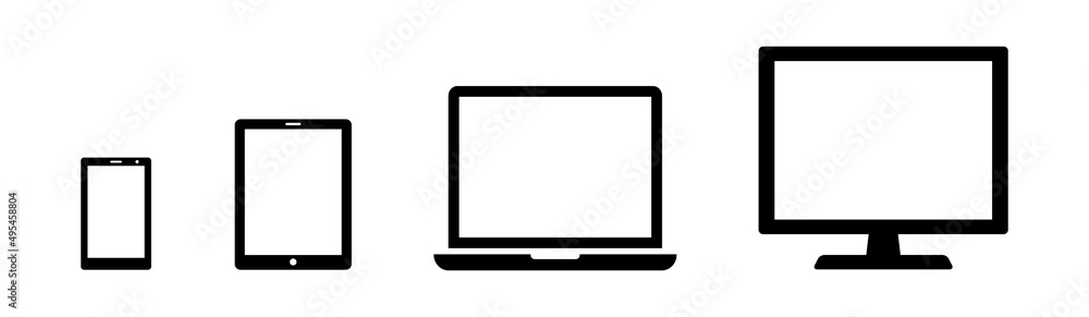 Electronic devices icon Vector Illustration Electronic devices icon Vector Illustration
