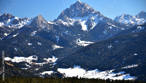 Winter in the Durrenstein valley photo
