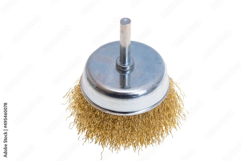 metal brush made of wire for a screwdriver metal brush made of wire for a screwdriver