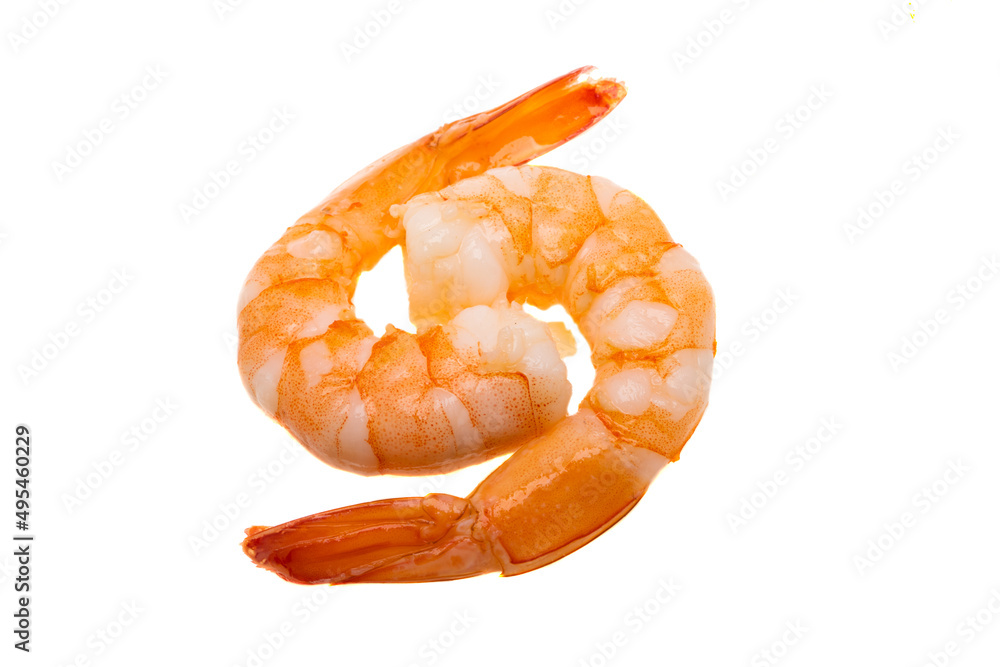 boiled shrimp isolated boiled shrimp isolated