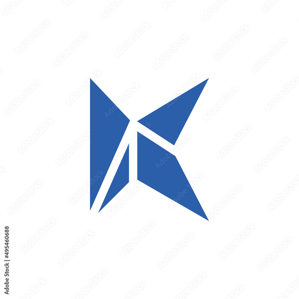 Vector set origami font, made of paper Vector set origami font, made of paper