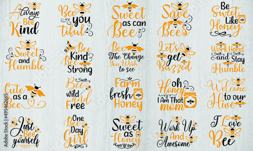 Bee SVG Bundle
