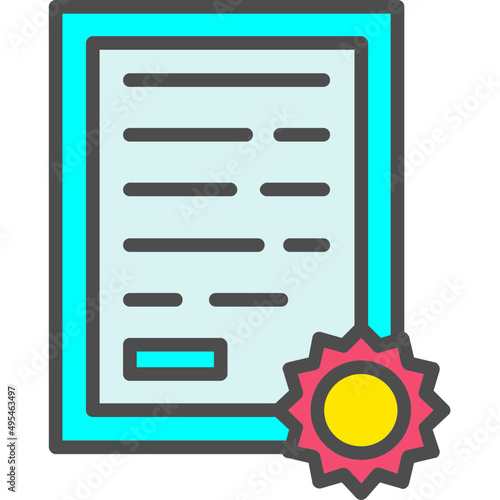 Certificate Icon