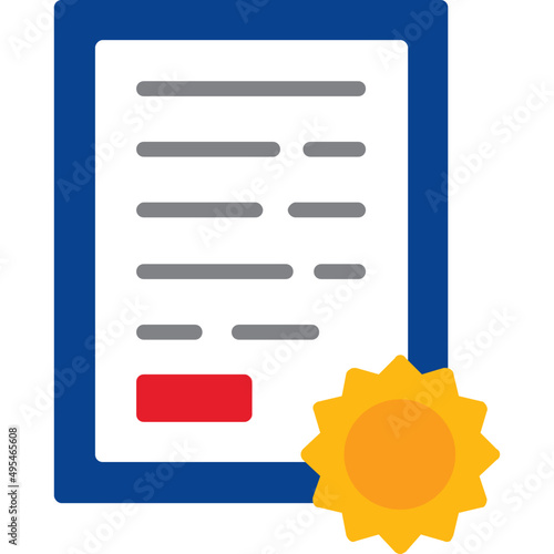 Certificate Icon