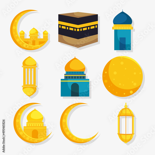 isra miraj icon collection
