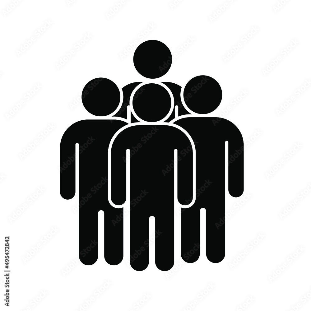 group of people icon vector. concept teamwork
group of people icon vector. concept teamwork
