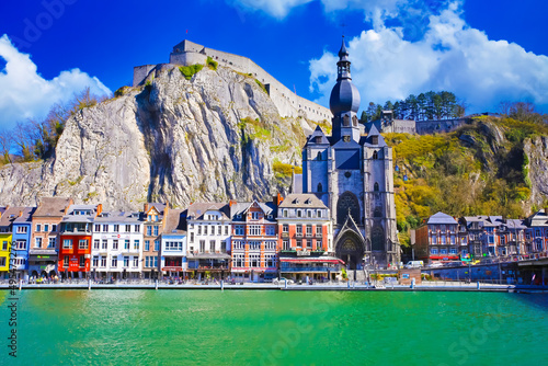 Vászonkép Dinant, Belgium - March 9