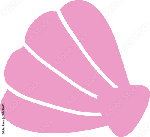 Seashell Colored Illustration