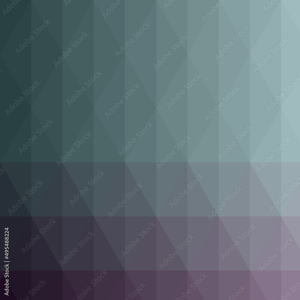 Fototapeta premium Abstract color Low-Polygones Generative Art background illustration